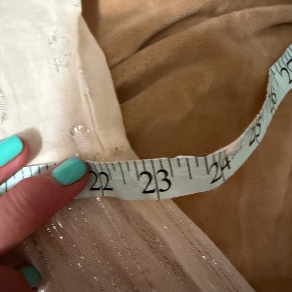 Ranee’s Miami Cream Tunic with Tassel Accents Swim Coverup L/XL NWT - Picture 9 of 11